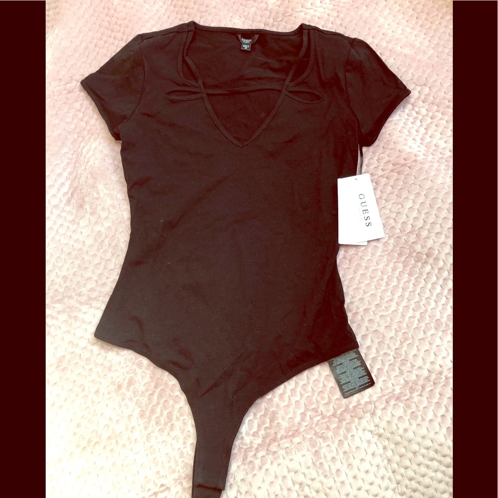 NWT Guess black bodysuit
